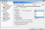 Bildschirmabdrücke von APBackup backup utility