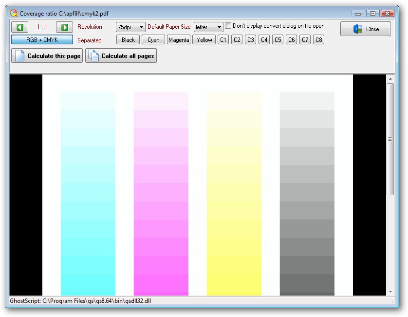 APFill Ink Coverage Meter User's Guide AVPSOFT