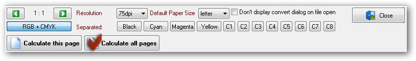 APFill - Ink, toner coverage meter. Calculate toner coverage utility