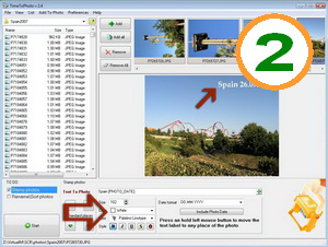 timetophoto backup utility screenshots